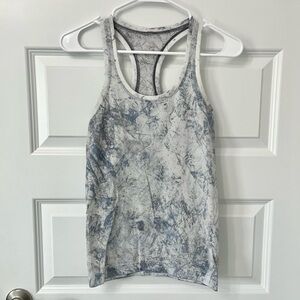 Lululemon - White/Grey Tank Top